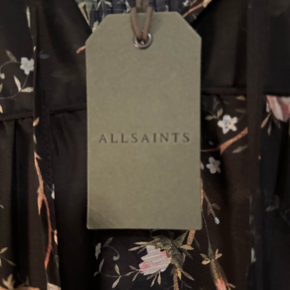 NWT ❄️ Allsaints Mindy OTO dress - Picture 7 of 10